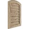 Ekena Millwork Timberthane Riverwood Arch Top Faux Wood Non-Functional Gable Vent, Primed Tan, 32"W x 48"H GVURAR32X48DRWPR - alternate 2